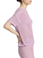 Boxy Crocheted T-Shirt