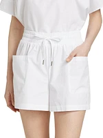 Cotton Drawstring Shorts