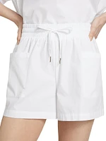 Cotton Drawstring Shorts