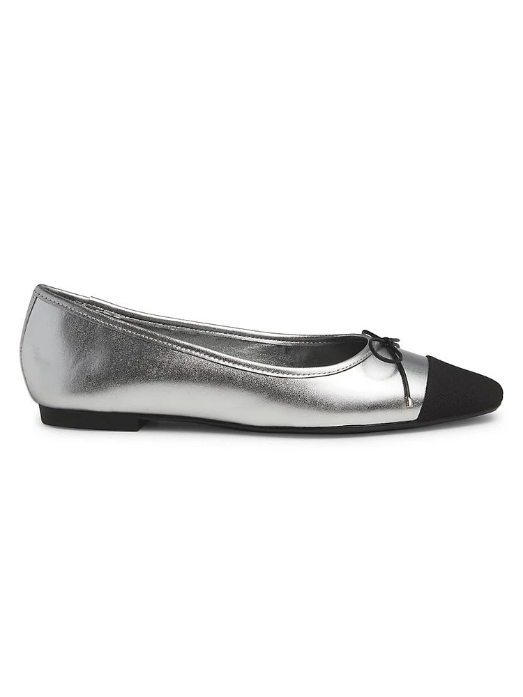 Arissa Metallic Ballet Flats