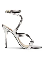 Stephanie 101MM Metallic Stiletto Sandals