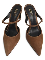 Laura Suede Mules