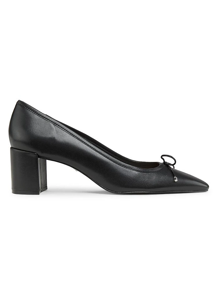 Arissa 65MM Leather Pumps