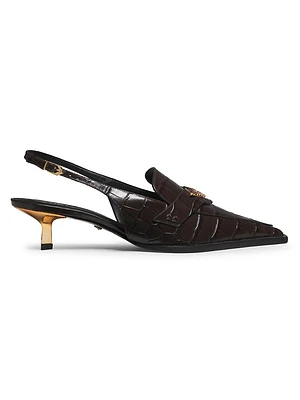 Arizona Ornamented Sling Pumps