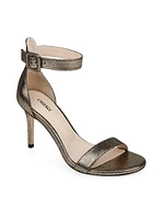 Gisele Vi 85MM Leather Sandals