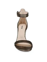 Gisele Vi 85MM Leather Sandals