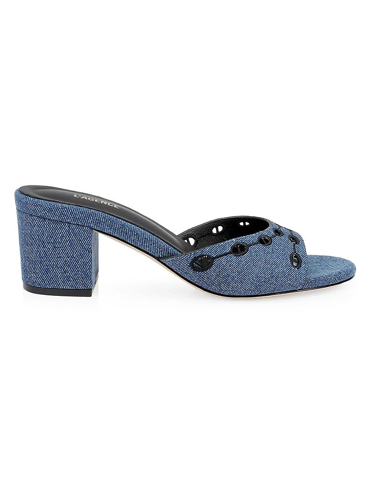 Camille II 55MM Denim Sandals