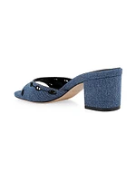 Camille II 55MM Denim Sandals