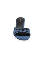 Camille II 55MM Denim Sandals