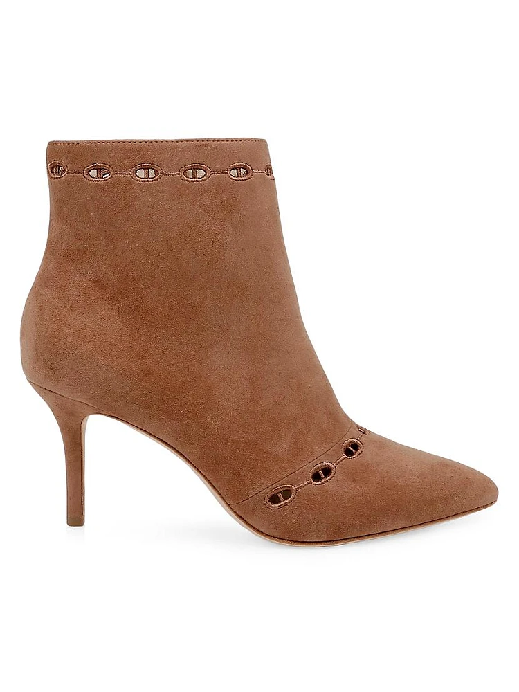 Chantae 75MM Suede Booties