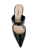 Chloe III 45MM Leather Mules