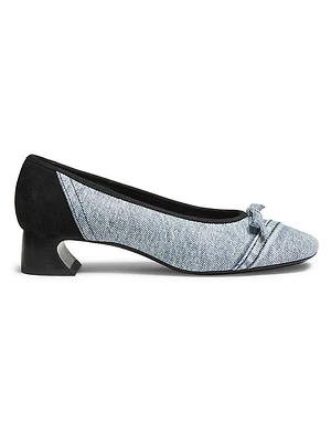 Soft Ballerina Crescent Pumps