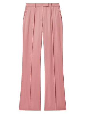 Millie Seamed Straight-Leg Pants