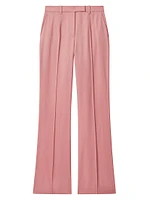 Millie Seamed Straight-Leg Pants