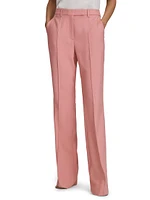 Millie Seamed Straight-Leg Pants