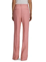 Millie Seamed Straight-Leg Pants