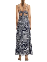 Quinn Printed Maxi Dress