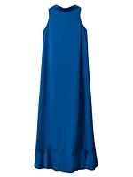 Dina Cowlneck Maxi Dress