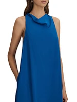 Dina Cowlneck Maxi Dress