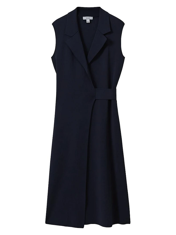 Elle Knit Wrap Dress