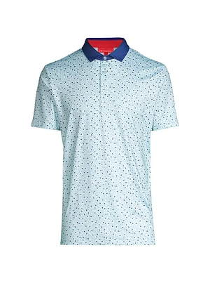 Bedford Splatter Dot Polo Shirt