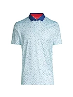 Bedford Splatter Dot Polo Shirt