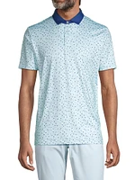 Bedford Splatter Dot Polo Shirt