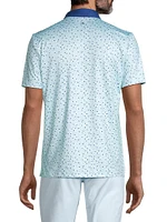 Bedford Splatter Dot Polo Shirt