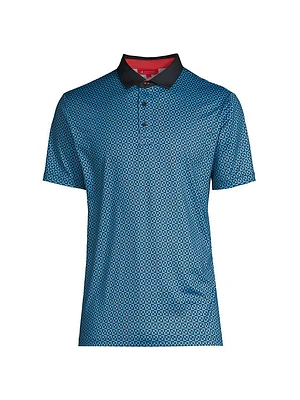 Blake Geometric Polo Shirt