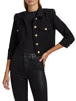 Kumi Twill Crop Jacket