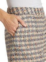 Ashton High-Rise Tweed Shorts