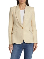 Chamberlain Linen-Cotton Blazer