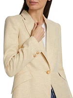 Chamberlain Linen-Cotton Blazer