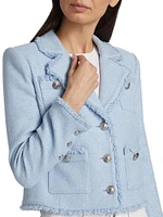 Sylvia Metallic Tweed Jacket