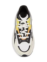 Run-Row Leather Low-Top Sneakers