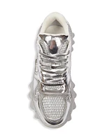 B-East Mirror Leather Sneakers