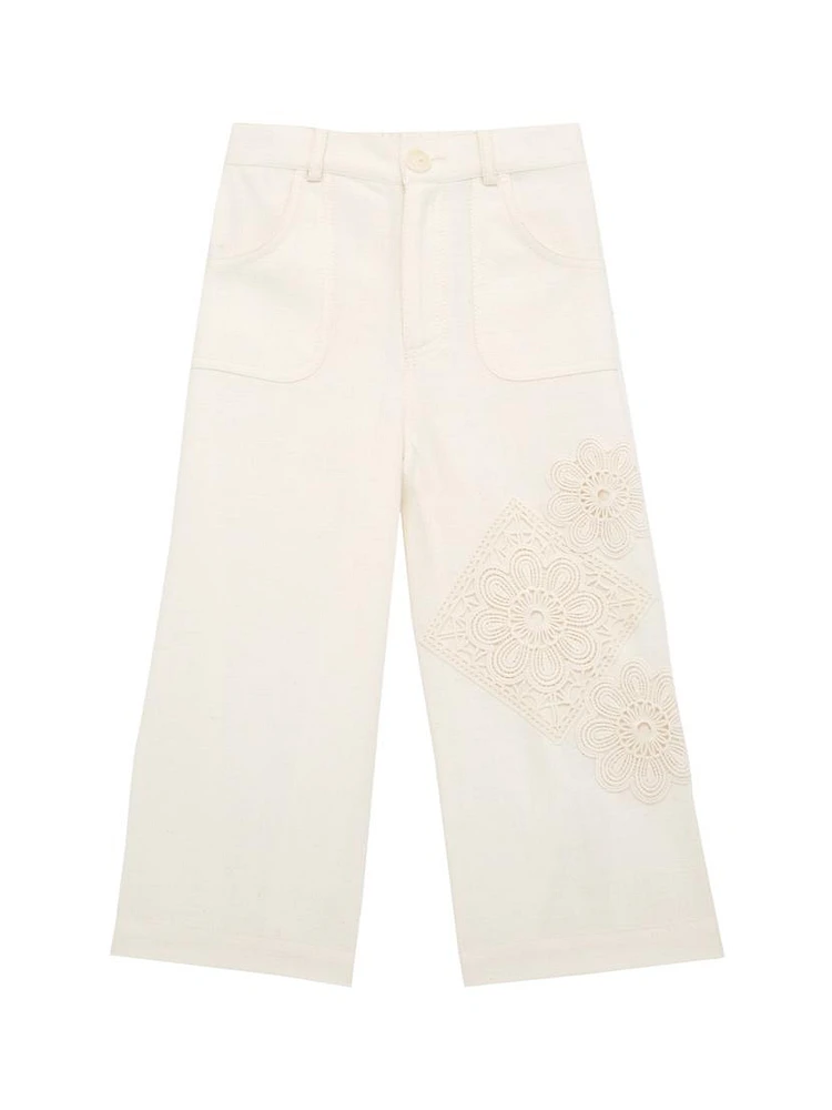 Little Girl's & Halliday Denim Pants