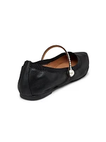 Romy Leather Flats