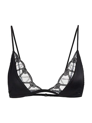 Bondage Silk-Blend Soft Bra