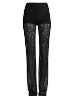 Sheer Stretch Lace Pants