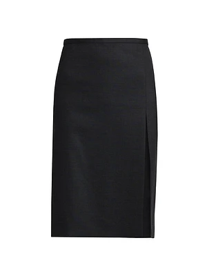 Side Slit Pencil Skirt