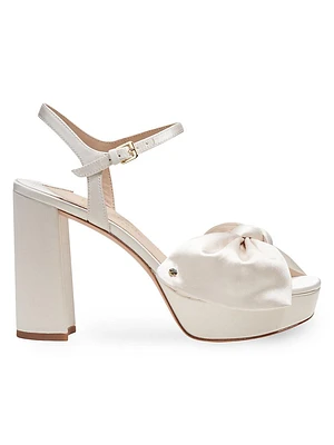 Lucie Bow Platform Sandals