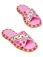 Rio Bandana Patchwork Slides