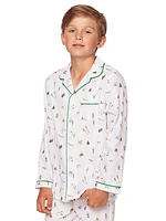 Little Kid's & Kid's The Great Outdoors Pajama Set