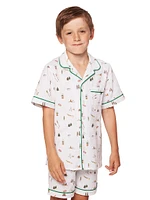 Little Boy's & The Great Outdoors Short-Sleeve Shirt Shorts Set