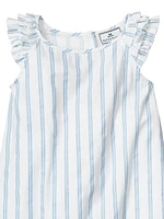 Little Girl's & Striped Amelie Nightgown