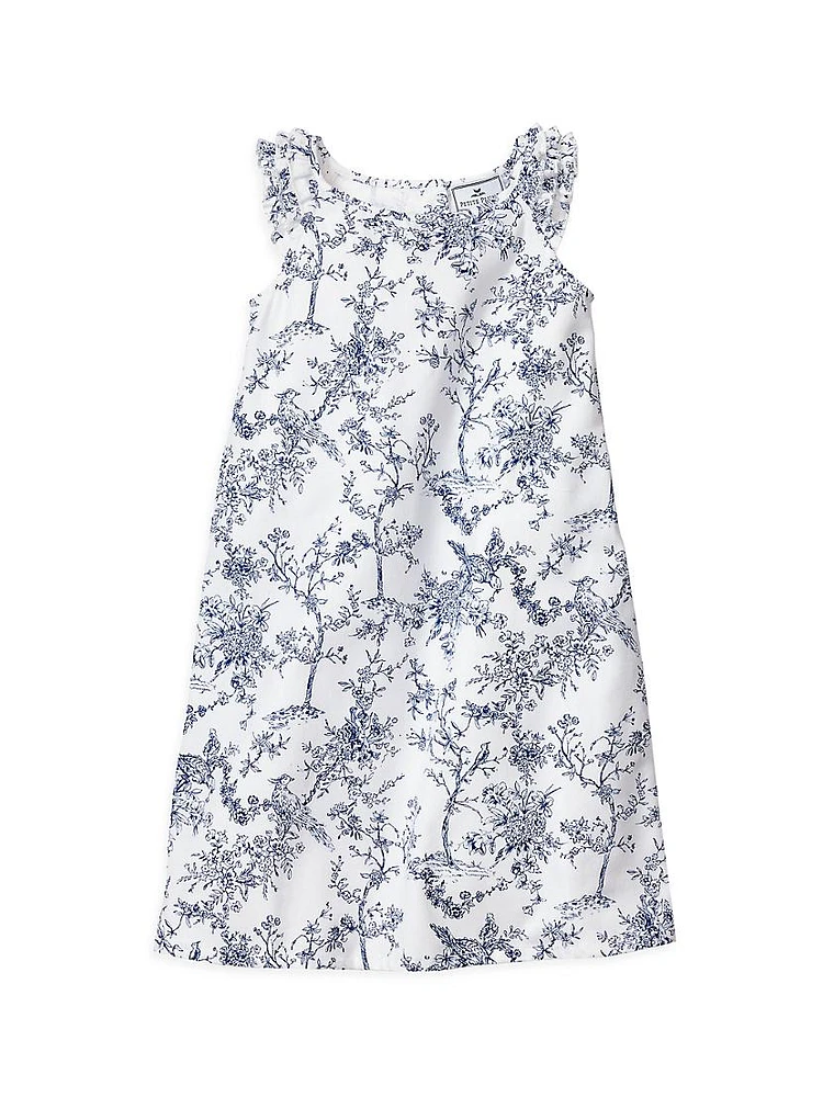 Little Girl's, & Girl's Timeless Toile Amelie Floral Nightgown