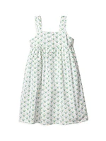 Little Girl's & Match Point Charlotte Graphic Nightgown