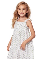 Little Girl's & Match Point Charlotte Graphic Nightgown