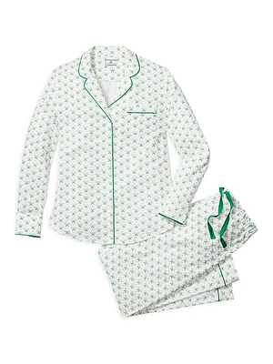 Match Point Print Pajama Set